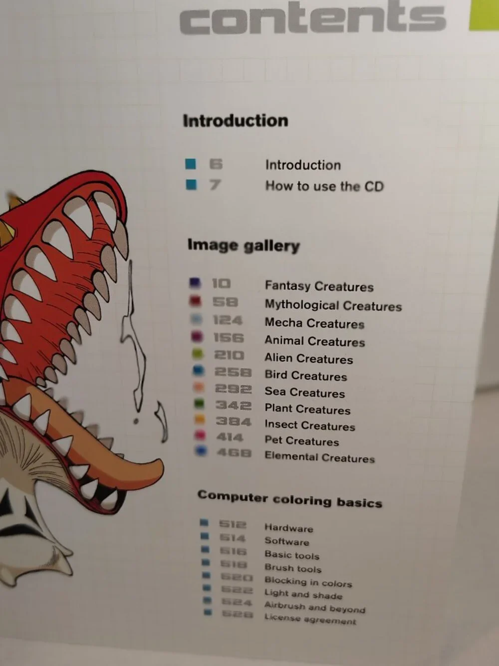 500 Manga Creatures Yishan LI Studios PB Book And CD 2008